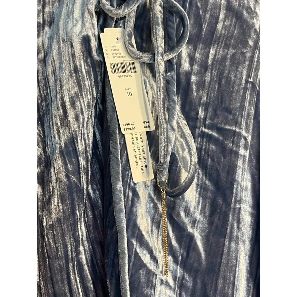 Anthropologie Velvet Slate Shift Mini Dress NWT Size 10 (Medium) - Picture 8 of 15